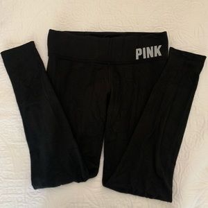 VS Pink fleece lined leggings